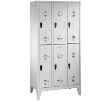 Semi-high locker with 6 compartments (Polar)